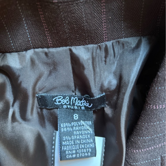 Bob mackie striped blazer - Picture 3 of 3
